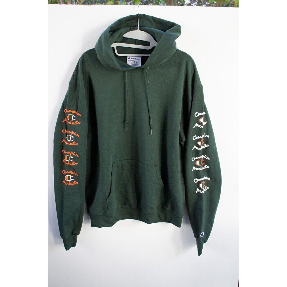 Champion Men's Athleticwear Hoodie Sweatshirt Lightweight Pullover Size Medium